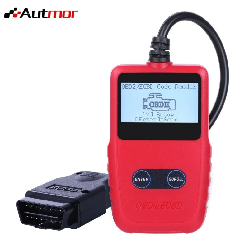 VC309 OBDII/EOBD считыватель кодов автомобиля диагностический универсальный OBD2 сканер