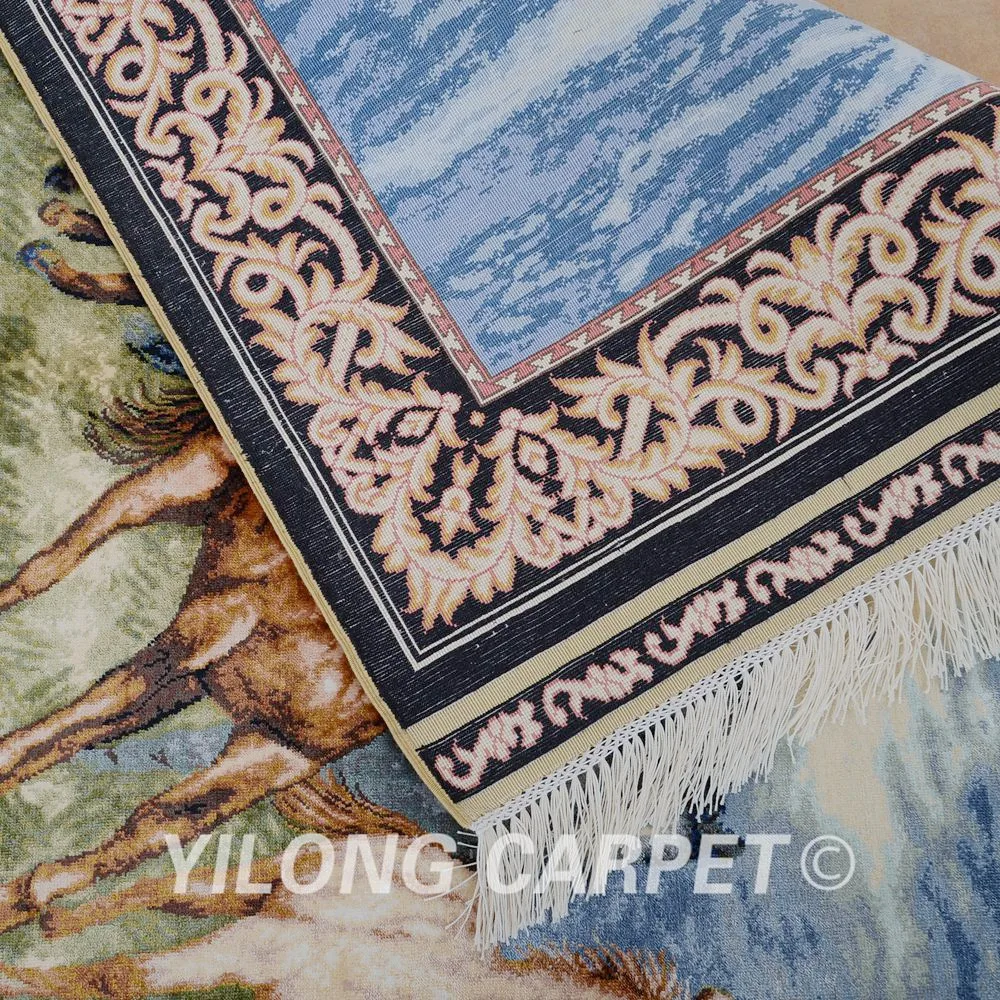 Yilong 3 'x 4' персидский домашний дизайн Гобелен изысканный ручной работы