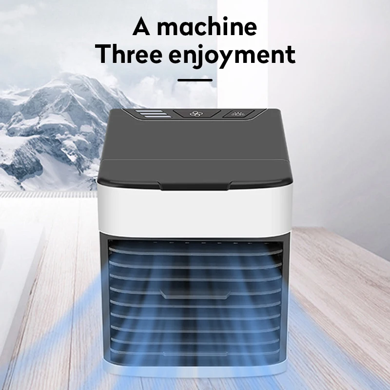 Мини USB портативный кондиционер с светодиодный легкий воздушный охладитель