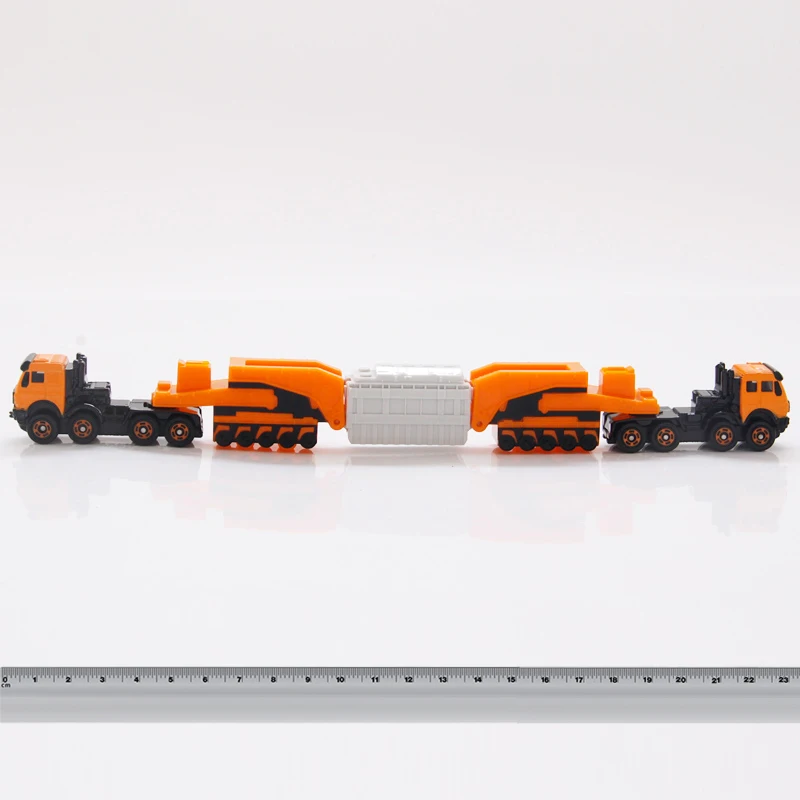 Takara Tomy Tomica Mercedes Benz 4850 тип 240 прицеп Schnabel #127 металлический Литая машина грузовик