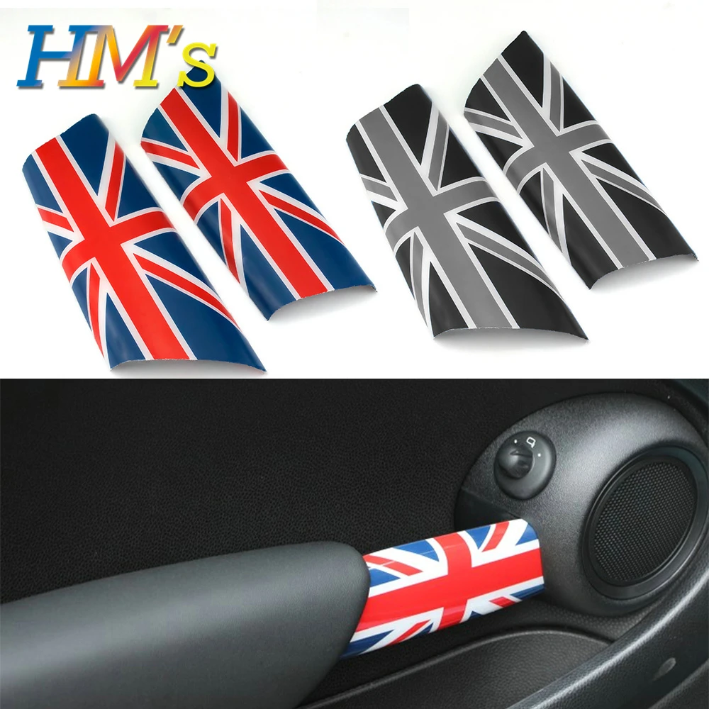 Для MINI Cooper R55 R56 R57 R58 межкомнатные дверные наклейки на ручку для MINI Clubman R55 аксессуары для автомобиля Стайлинг для MINI R56 наклейка