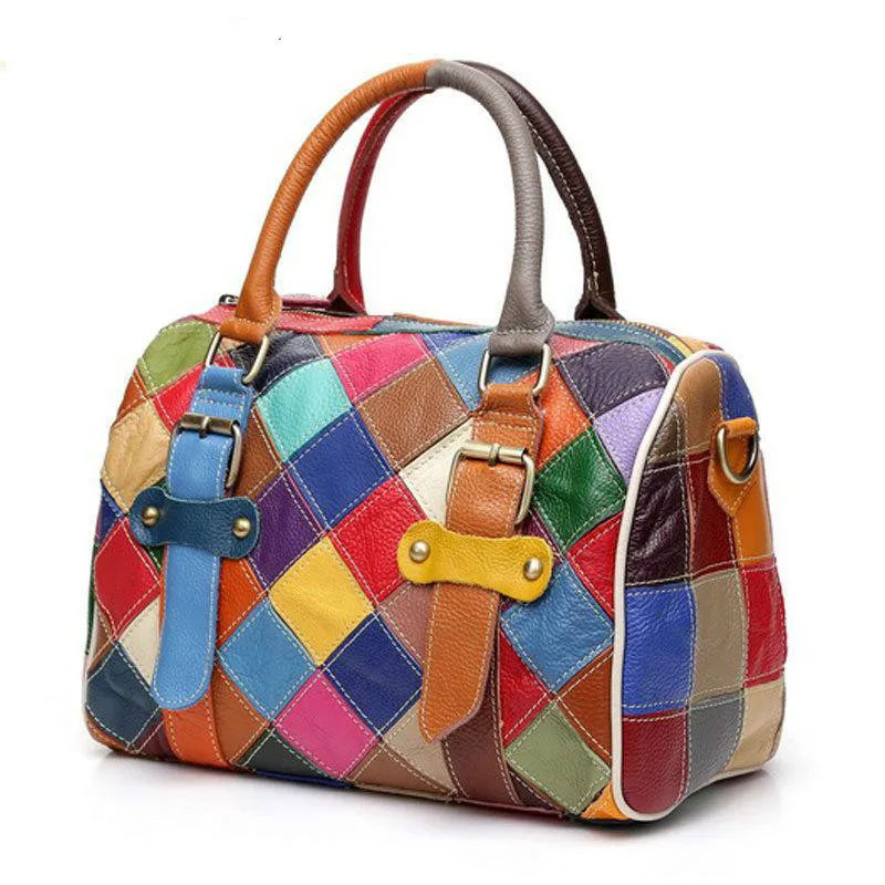 Новая изысканная ручная плетеная Сумка разных цветов со швами из 100% натуральной