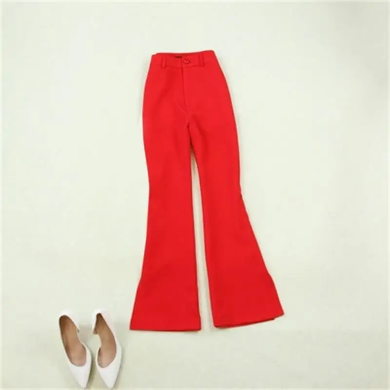 Женские модные повседневные брюки черные сапфировые синие красные порошковые