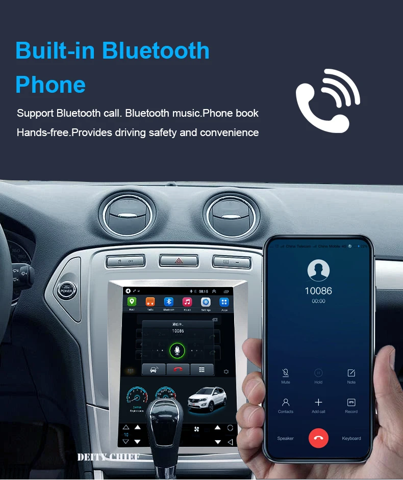 CarPlay Android8.1 Tesla стиль автомобиля gps навигация для Ford Mondeo 2011- yea экран gps Мультимедиа Радио navigaton система