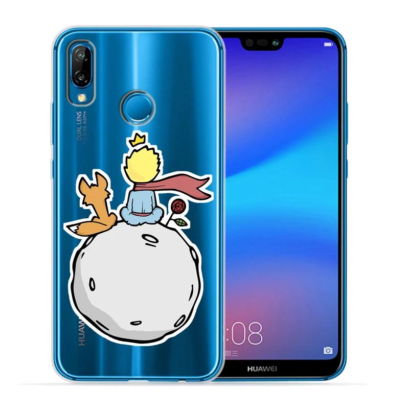 Чехол с рисунком Маленького принца для Huawei P30 Lite Pro P20 P8Lite P9Lite 2017 P Smart мягкий