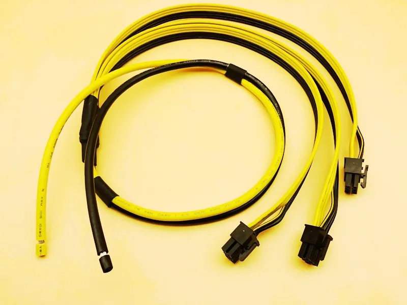 5 шт. новый кабель питания 3 6 контактный адаптер GPU видеокарта провод 10AWG + 16AWG