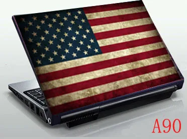 USA Автомобильные подушки с принтом флага Великобритании "Юнион Джек", Английский Флаг Великобритании vinilo наклейка 14/15/15,6 дюймов ноутбук кожи Стикеры для lenovo/asus/samsung/ноутбук msi, Прямая поставка - Цвет: USA
