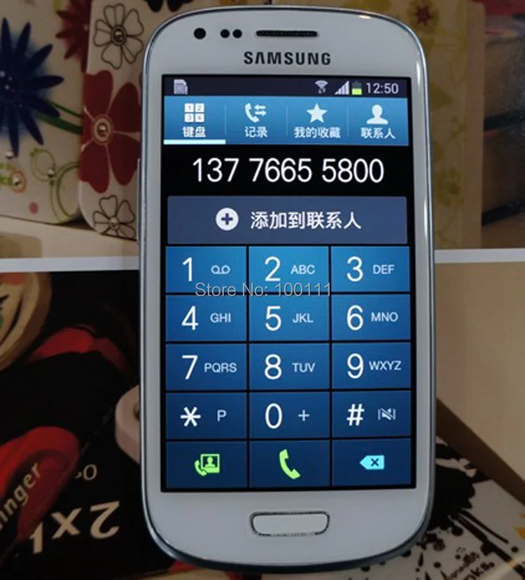 Разблокированный оригинальный samsung Galaxy S3 mini I8190 мобильный телефон