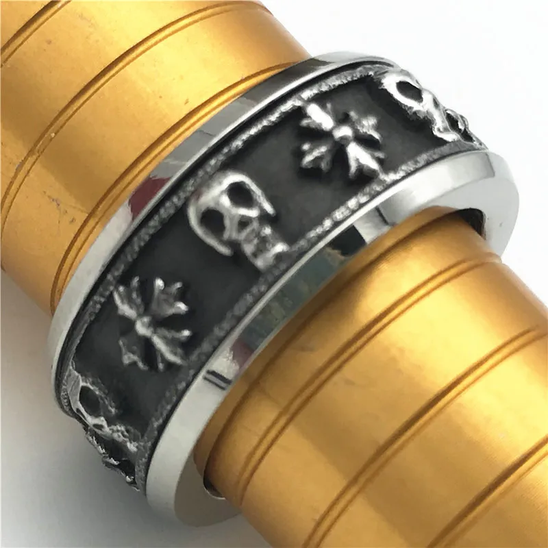 

New style men 316 stainless steel ring size 8-12# female neutral 003