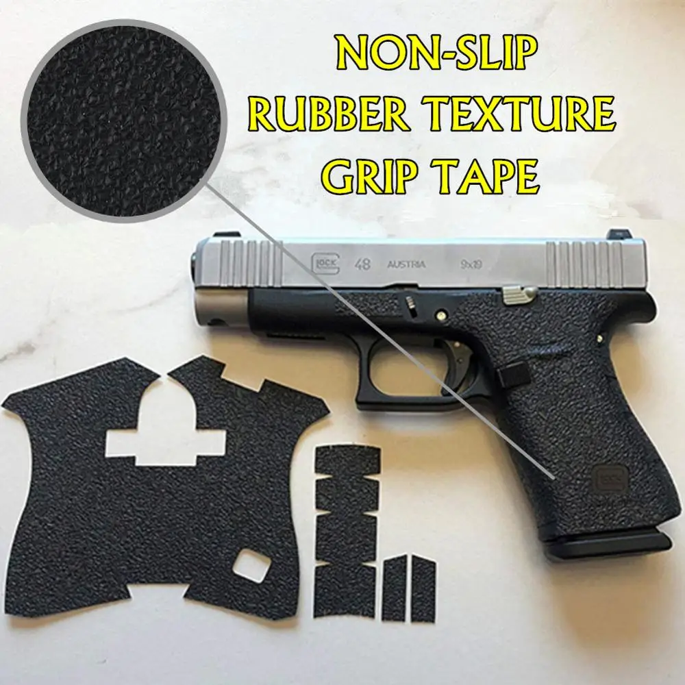 Нескользящая текстурная Резиновая лента для пистолета Gen 1 2 3 4 5 Glock 17 19 20 23 25 26 34 40 42