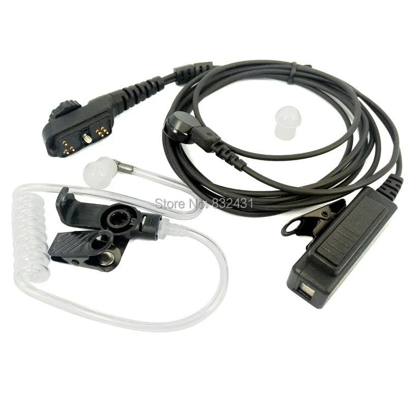 Воздушный трубчатый наушник гарнитура микрофон для Hytera HYT PD700 PD700G PD702 PD705 PD780 PD780G