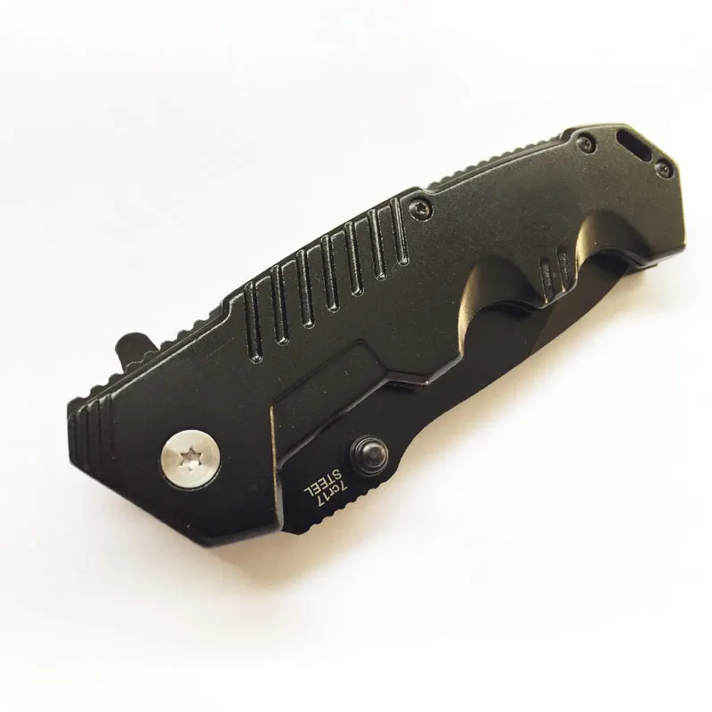 56-58HRC 7Cr17MoV blade Aluminium handle Folding knife Outdoor camping utility tools | Инструменты