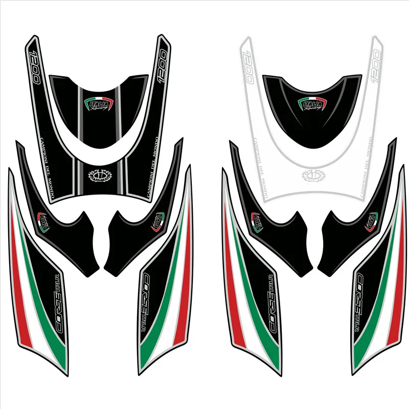 Для Ducati Diavel 1200 2011 высококачественный передний обтекатель мотоцикла цифровая доска 3D защитный гель