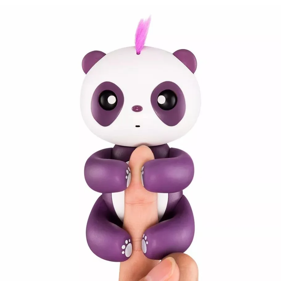 Finger Panda Monkey Intelligent Interactive Cute Pet Animal Toy Cartoon Electric Education Toys For Children Free Shipping GYH |