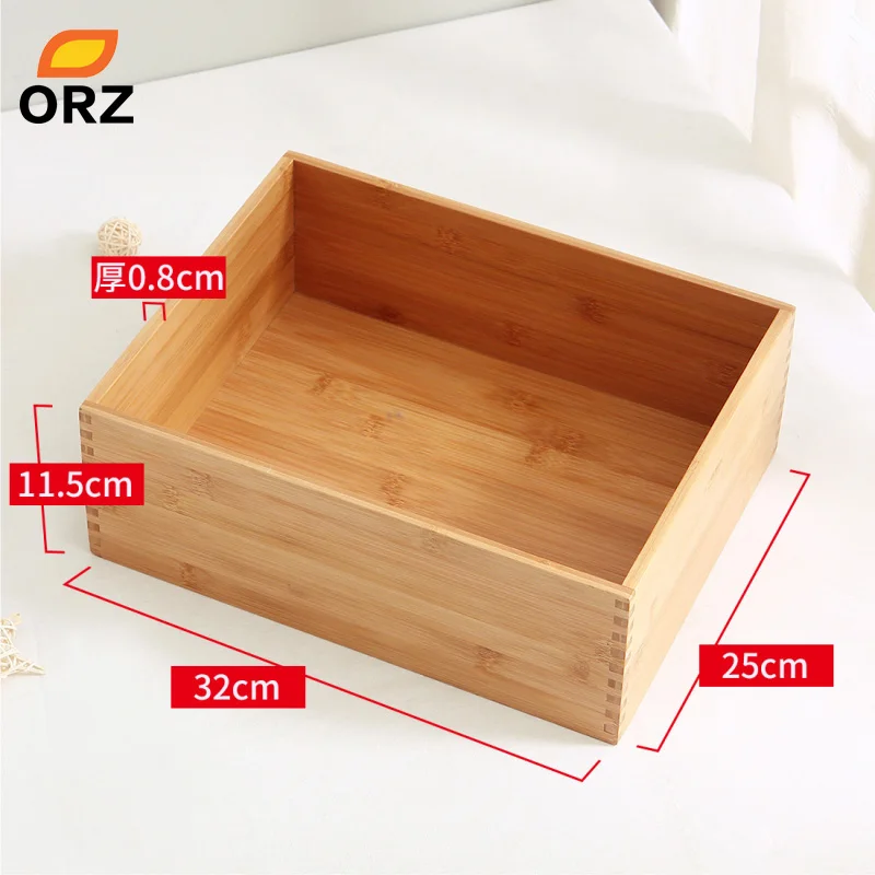 ORZ бамбуковая коробка для хранения одежды бюстгальтер нижнее белье носок