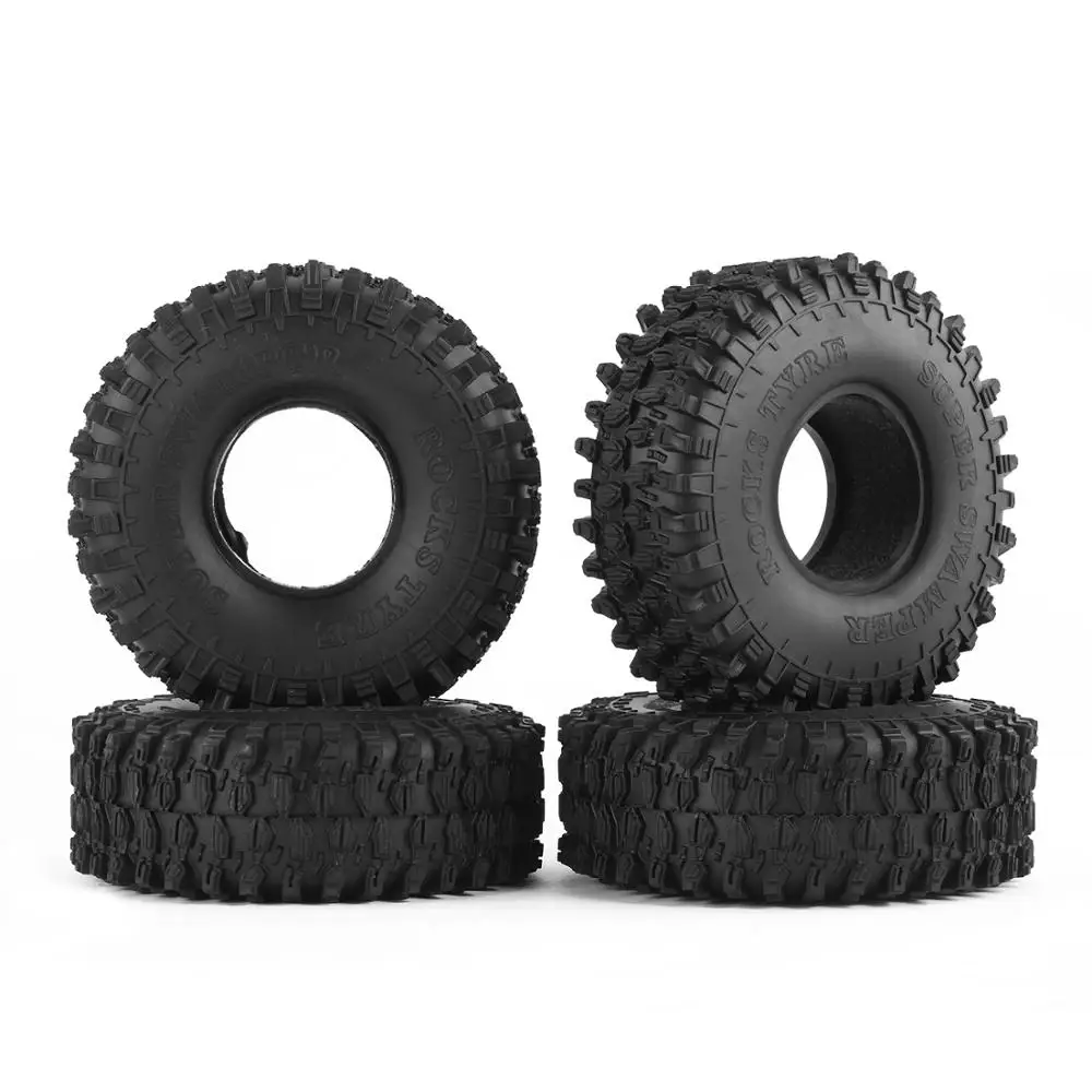 SURPASS HOBBY 4 шт 5020 1 9 дюйма 120 мм шины для 1/10 Traxxas Redcat SCX10 осевой RC Рок Гусеничный