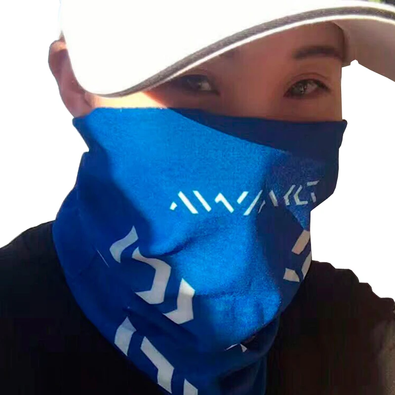 Daiwa Dawa Summer Sunshield Hat Sunshade Cap Scarf Face mask Breathable Outdoor Sports UV protection Fishing Hiking | Спорт и