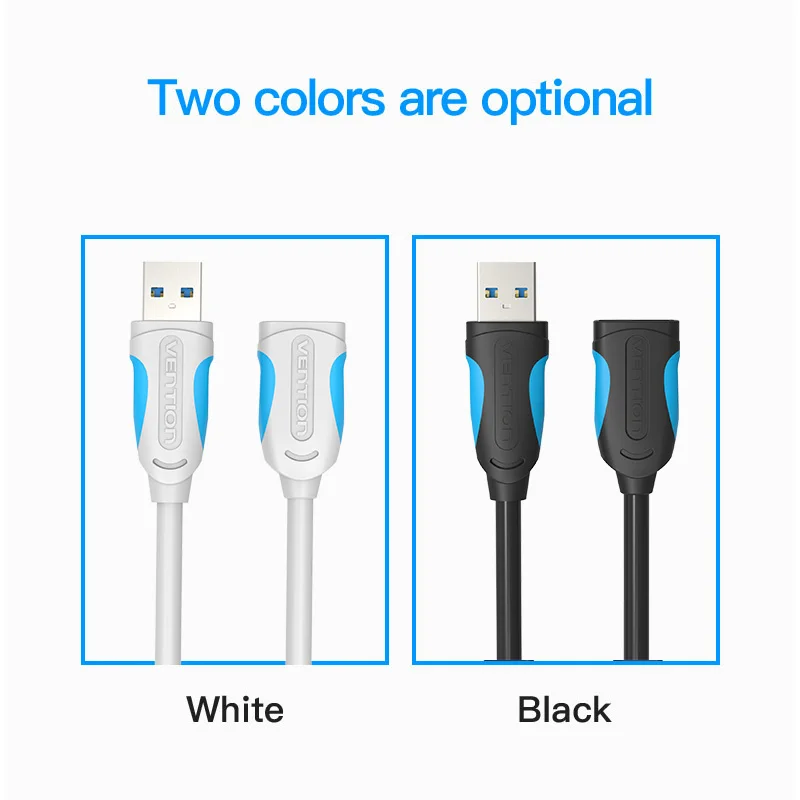 Vention высокое Скорость USB 3,0 Удлинительный Кабель USB 3,0 мужского и женского пола удлинитель Дата-кабель, шнур синхронизации адаптер