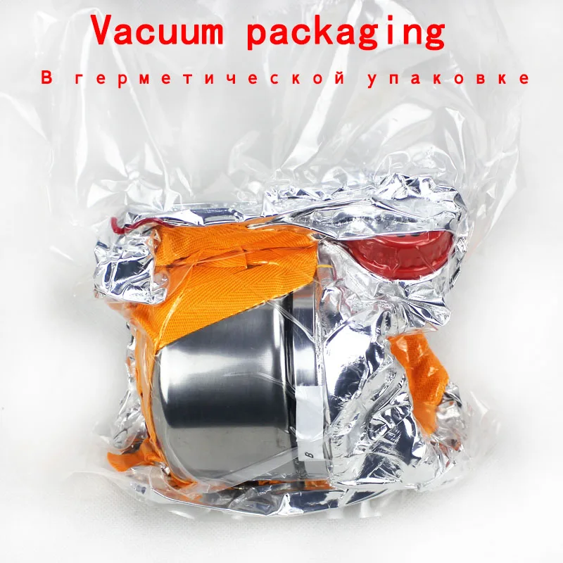 Противопожарная маска противопожарная с фильтрующим картриджем и фотобоксом