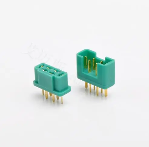 100 шт. Amass MPX мужской женский 6-pin разъем (50 пар) | Игрушки и хобби