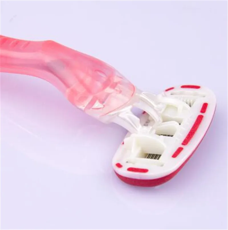 Персональные женские одноразовые бритвы с 5 лезвиями для женщин смазочная лента