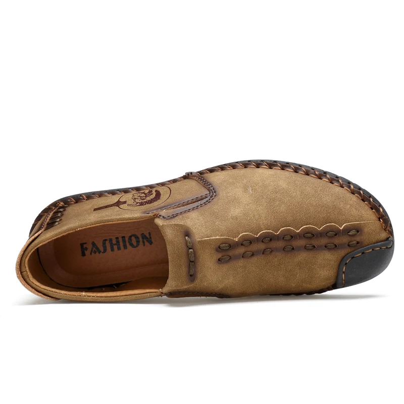 Breathable Summer Shoes Men Casual Sneakers Leather Loafers Slip On Flat Oxford Boat Shoe Lightweight Fashion Moccasins 2018 | Обувь
