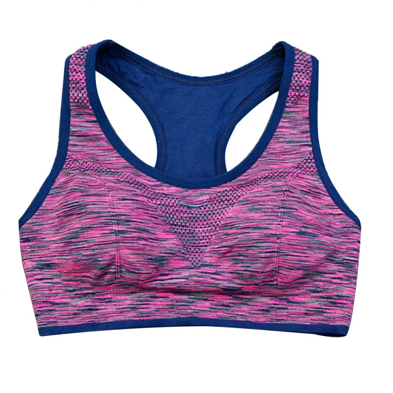 Новинка 2017 Женский спортивный жилет Быстросохнущий дышащий бюстгальтер для йоги