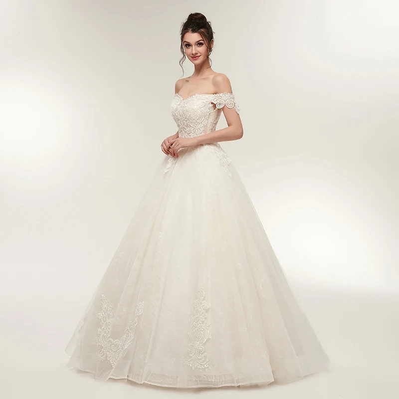 Forevergracedress элегантная белая цвета слоновой кости свадебные платья 2019