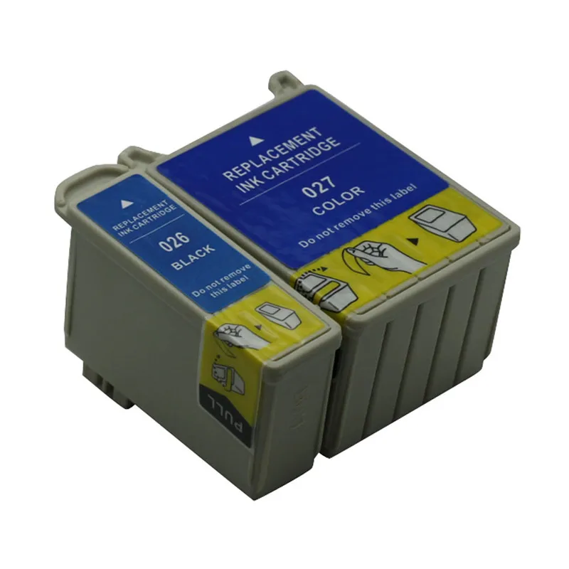 Принтеры T026 T027 чернильные картриджи, совместимые с Epson Stylus C50 Stylus Photo 810 820 830 830U 925 935 струйный принтер
