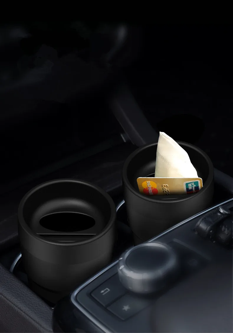 1PC 4 in 1 Waste Bin Money Box Tissue Storage Portable Vehicle Can Trash Dustbin Garbage Dust Car Accessories OK 0727 | Дом и сад