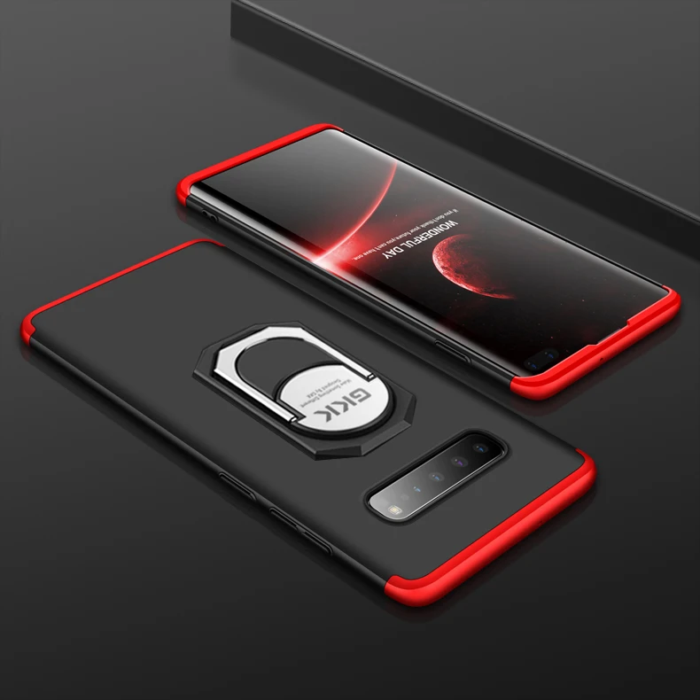 Чехол для samsung Galaxy S10 5G, роскошный защитный чехол с магнитным кольцом для samsung s10e S9 S8 Plus S10 Lite S7 S6 Edge, чехол