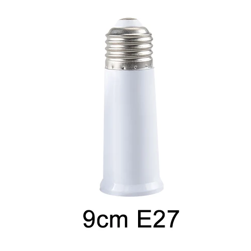 9CM EeeToo адаптер E27 для E27 расширяющийся гибкий основание светильника 6 и 9 см, каблук 15 см, 20 см, 30 см, 35 см, 60 см с металлическими заклепками; туфли-лодочки шланг Светильник Конвертор гнездо - Цвет: 9CM