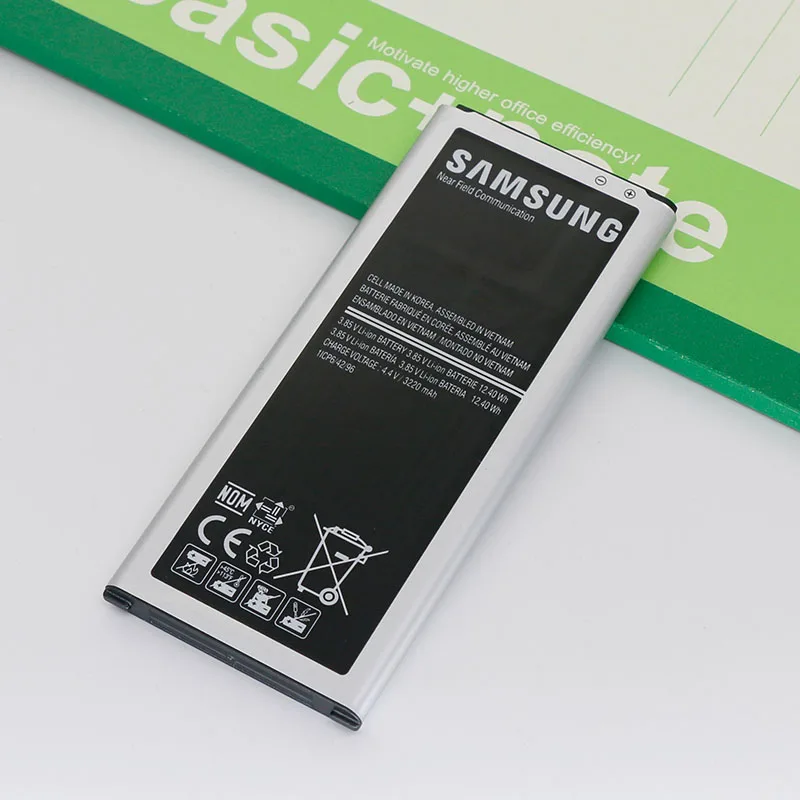 Оригинальный samsung Note4 батарея для Galaxy Note 4 N910 N910F N910A N910V N910P N910T N910H EB BN910BBE 3220 мАч с