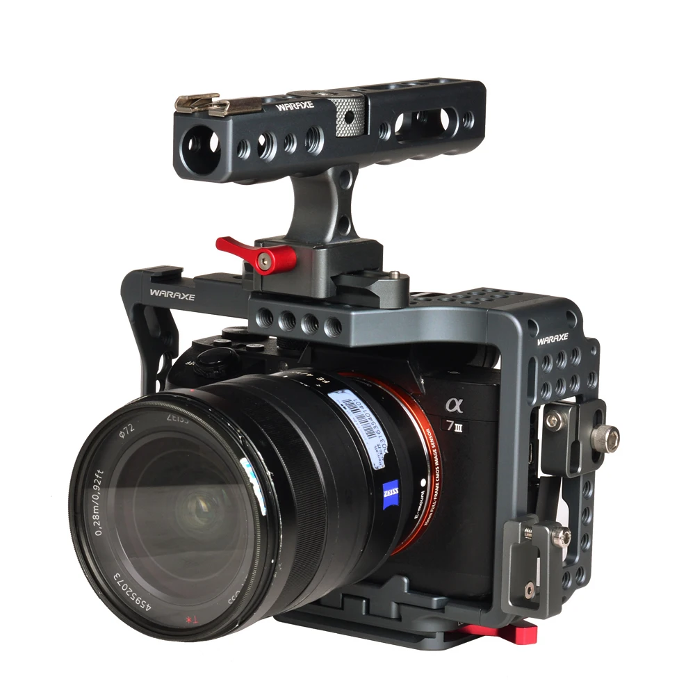 Клетка WARAXE A7III для камеры Sony A7 RIII/ A7III/ A7MIII/ A7R2/ A7R3/ A7M3/ A7S3 II и III|Клетки камер| |