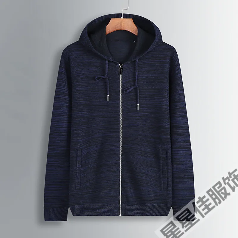 Мужские свитера большого размера 8XL 6XL 5XL 4XL осенне зимний теплый кашемировый