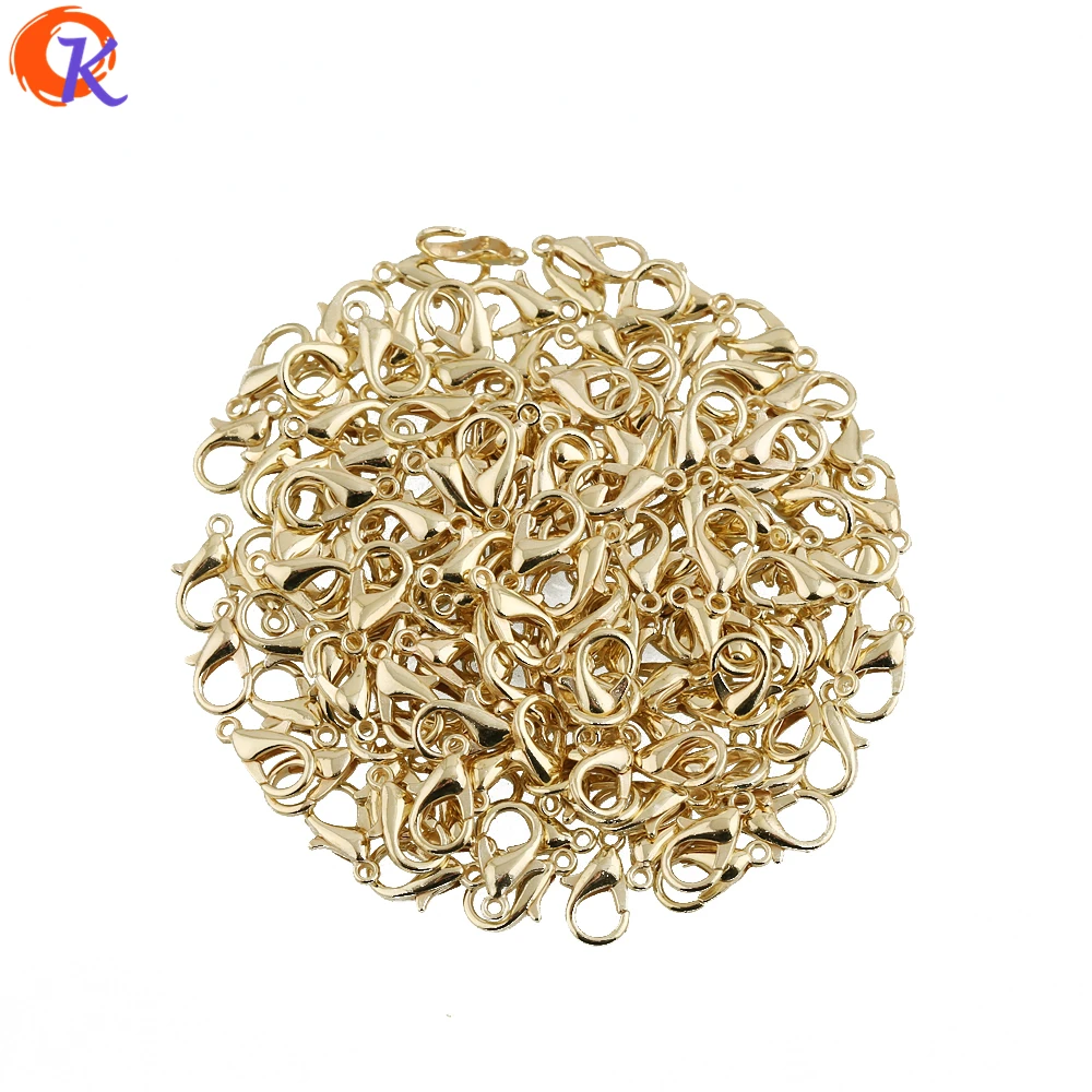 

Cordial Design Lobster Clasp Hook Jewelry Accessories 10mm 12m 14mm 16mm 21mm Alloy Lobster Clasps Hooks Jewelry Findings 50PCS