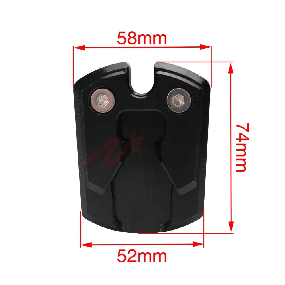 Удлинительная Накладка для мотоцикла с плоской ЛАПКОЙ подходит YAMAHA NMAX155 NMAX |