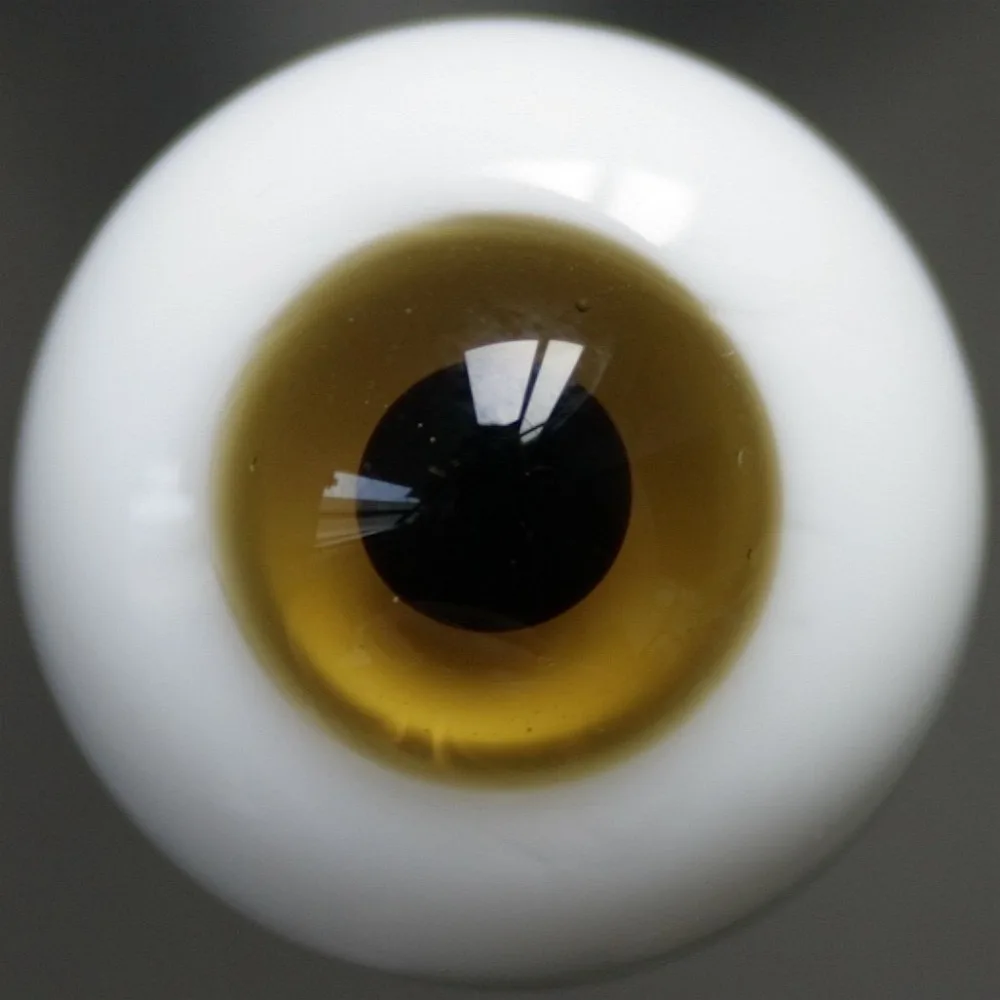 

[wamami] 41# 10mm Brown & Black Pupil Eyes For BJD AOD DOD Doll Dollfie Glass Eyes