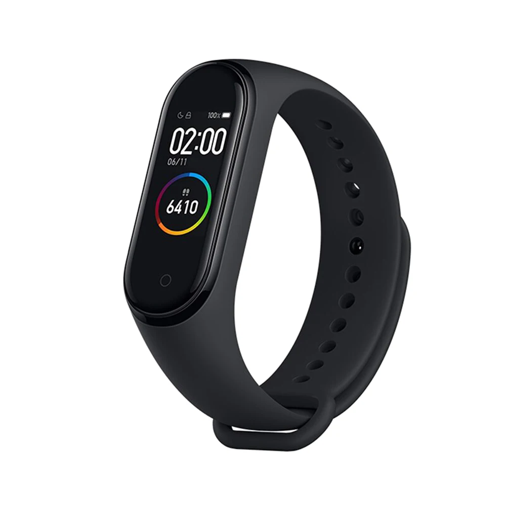 Xiaomi Mi Band 4 умные браслеты NFC версия AMOLED цветной экран браслет BT5.0 135 мАч батарея фитнес-трекер