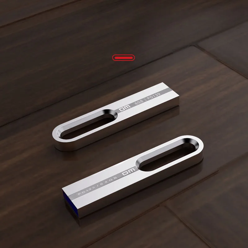 DM USB флеш-накопитель металлический флеш-накопитель 64 ГБ 32 ГБ 16 ГБ 8 ГБ PD139 Водонепроницаемая usb-флешка флеш-накопитель USB диск