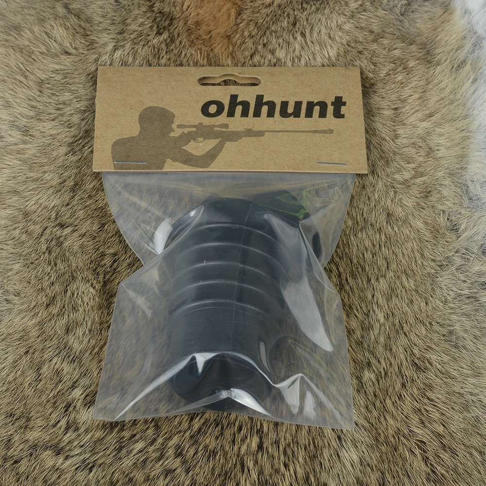 Ohhunt охотничий прицел, защита для глаз, резиновый, масштабируемость, зрение, тактический оптический прицел, Recoil, крышка объектива, наглазник