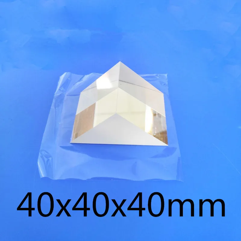 40x40x40 мм 40*40*40 Прямоугольный K9 треугольный наклон внешнее отражающее призмовое