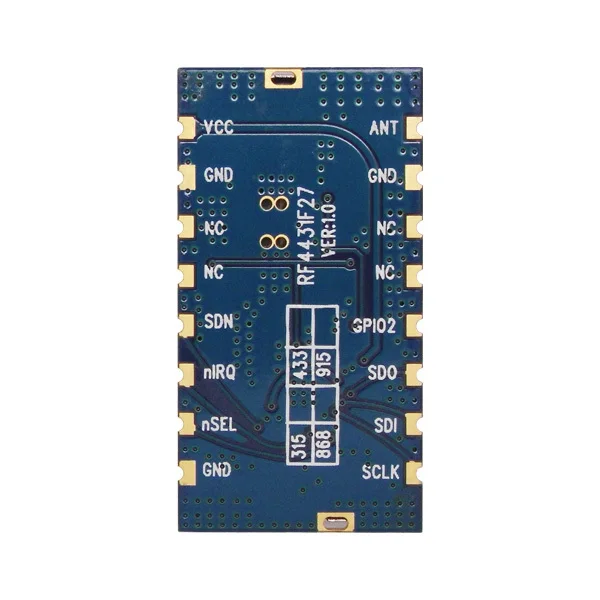 2 шт./лот встроенный беспроводной передатчик радиочастотный модуль 3 км 868 МГц 500