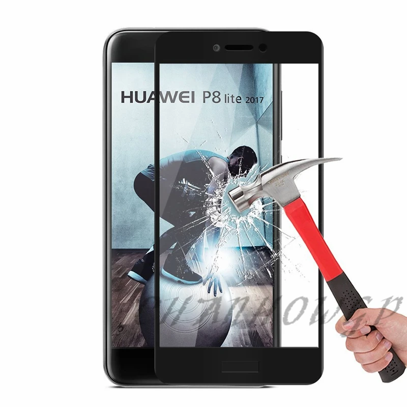 P Smart полное закаленное стекло для Huawei P20 Pro P10 P9 Lite Mini P8 2017 Mate 10 Honor 6C 6A 8 9 защита