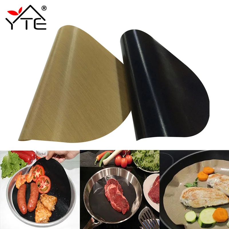 2 шт. антипригарный коврик для выпечки Круглый Коврик Для Сковороды Кухня