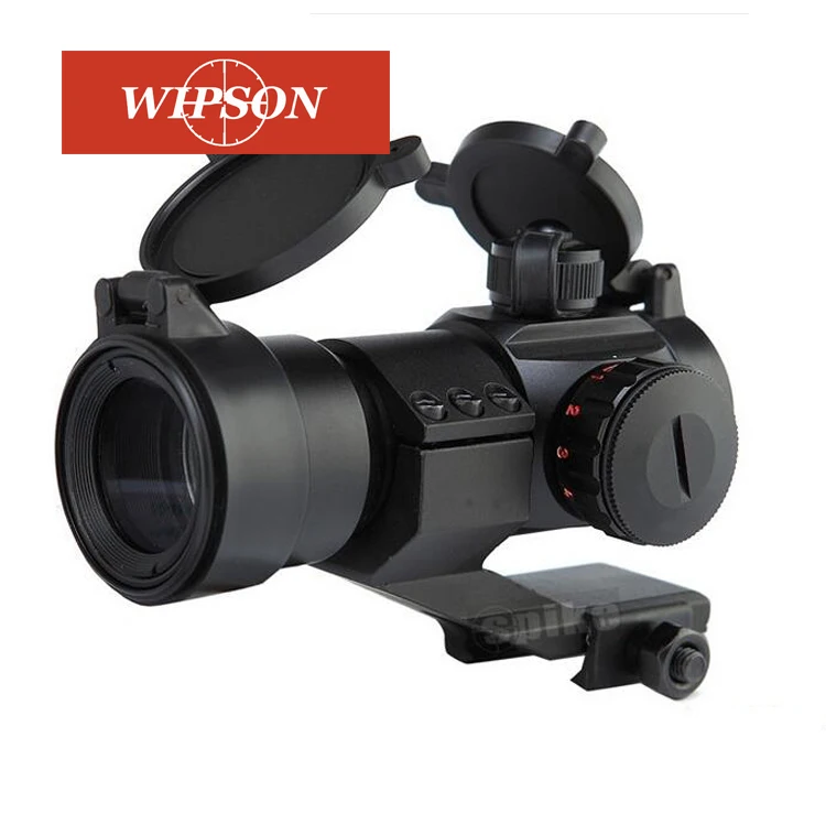 

WIPSON Hot Sale Huntinting 1x30 red and green dot sight optical scope with 20mm Rails for hunting riflescope