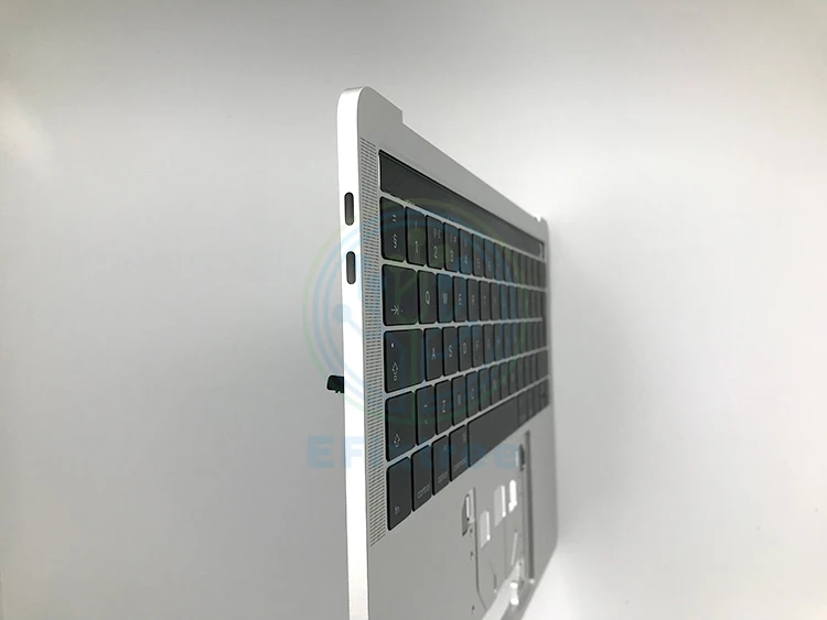 Великобритания Серебряный Topcase C корпус подставка для Macbook Pro retina 13 ''A1706 Топ чехол с раскладкой клавиатуры английский