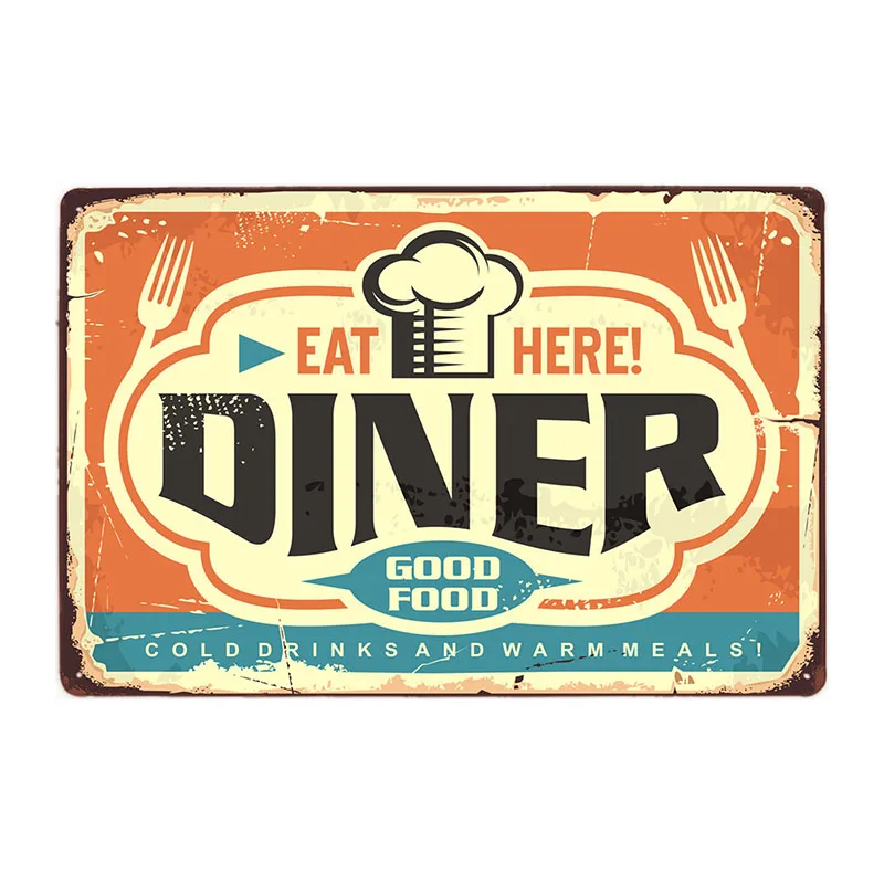 70157 Hot Dogs Retro Tin Sign Hotdog Metal Poster Vintage Plaque Fast Food Hotel Shop Wall Decor 20x30cm - Цвет: 70157