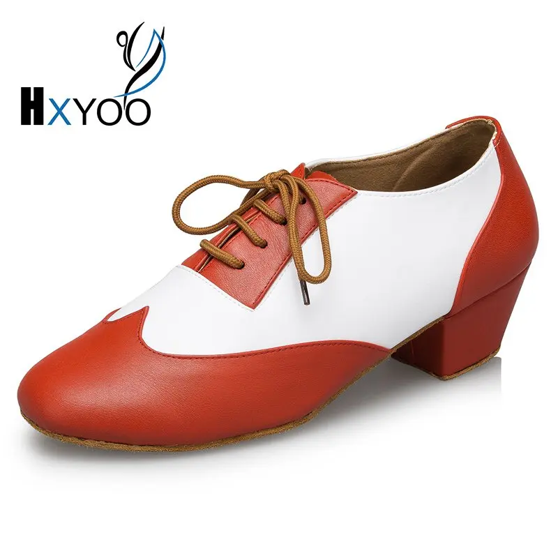 HXYOO/2017 новая модель Мужская обувь для латинских танцев Обувь бальных сальсы танго