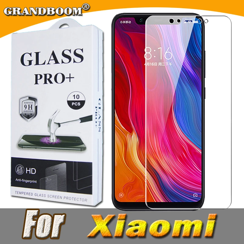 Закаленное стекло 2.5D для защиты экрана Защитная пленка Xiaomi Mi 11 Lite 11X Pro 11i 10i 10 10T F3 GT